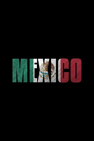 A bold text design with an awesome font that features a beautiful overlay of the flag of Mexico. Taking cool logos to the next level. Mexico Logo Design, Mexico Flag Wallpapers, Mexican Wallpaper, Flag Of Mexico, Mexico Wallpaper, Gold Design Background, Fifa 2022, Flags With Names, Medical Photos