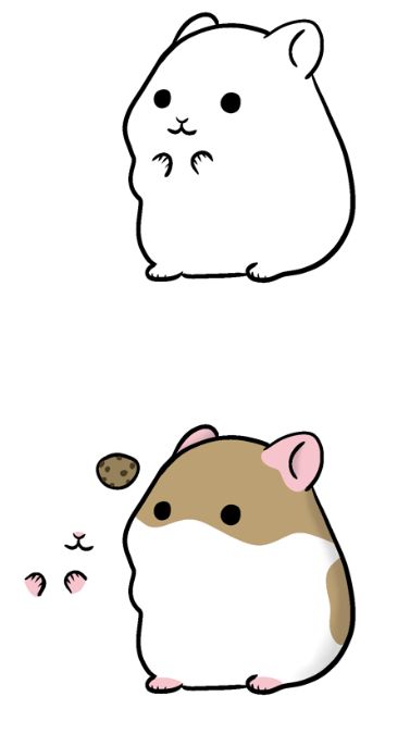 Hamster Paper Doll, Cute Paper Animals, Paper Animal Template, Hamster Drawing, Cute Pictures To Draw, Printable Diy Crafts, Hamster Diy, Animal Templates, Paper Dolls Diy