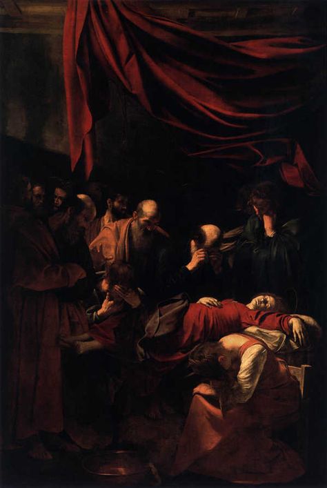 Tutti i letti della storia dell' arte: morte della Vergine -Caravaggio 1604. Michelangelo Caravaggio, Caravaggio Paintings, Istoria Artei, Baroque Painting, Rennaissance Art, Arte Van Gogh, Baroque Art, Italian Painters, Louvre Paris