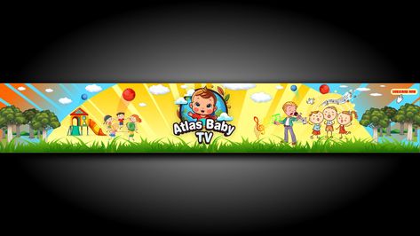 Gaming Cartoon, Funny Banner, Kids Banner, Youtube Banner Backgrounds, Youtube Banner Design, Youtube Banner Template, Animal Illustration Art, Lightroom Tutorial Photo Editing, Vlog Youtube