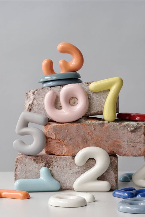 From homewares to house numbers, these ceramics enliven any setting with an authentic handmade quality. #design #ceramics #productdesign #handmade #art #azuremagazine Everyday Objects, House Numbers, Handmade Art, Ceramics, Design