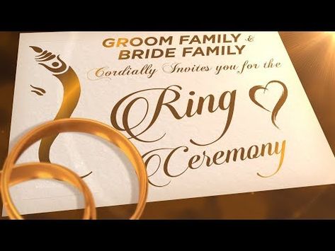 Ring ceremony invitation video 2021| Engagement Invitation Video | VG-739 - YouTube Engagement Invitation Video, Ring Ceremony Invitation, Engagement Announcement Party, Expensive Wedding Invitations, Music Wedding Invitations, Caricature Wedding Invitations, Invitation Card Maker, Digital Wedding Invitations Templates, Engagement Invitation Cards