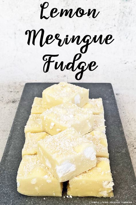 Fantastic Fudge, Homemade Fudge Recipes, Lime Recipes, Fudge Recipes Easy, Lemon Dessert Recipes, Homemade Fudge, Candy Recipes Homemade, Fudge Easy, Lemon Desserts