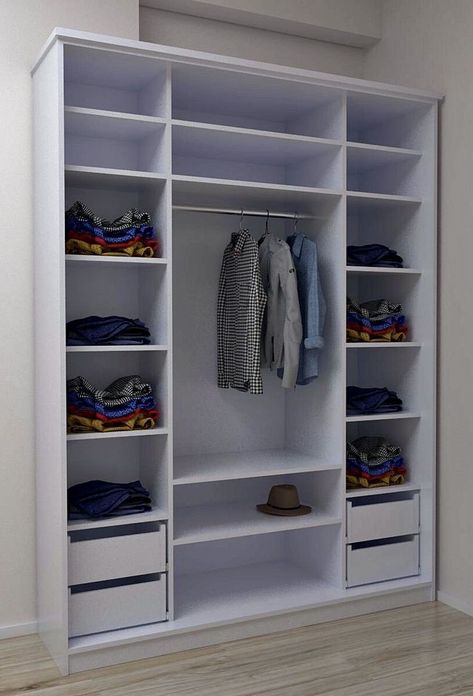 Tv Shelf Design, Wall Wardrobe, Wall Wardrobe Design, Bedroom Cupboards, Closet Design Layout, Modern Cupboard Design, Home Decor Shelves, Interior Design Your Home, Bedroom Cupboard Designs