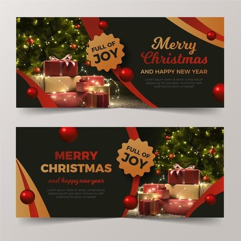 Christmas Banner Design, Hand Drawn Christmas Cards, Christmas Brochure, Xmas Design, Happy New Year Background, Merry Christmas Background, Christmas Tinsel, Logo Design Inspiration Branding, Christmas Banner