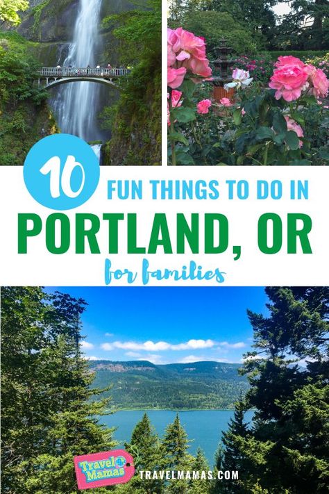 Portland With Kids, Weekend In Portland, Things To Do In Portland, Portland Travel, The Oregon Trail, Washington Park, Mall Of America, Crater Lake, Oregon Travel