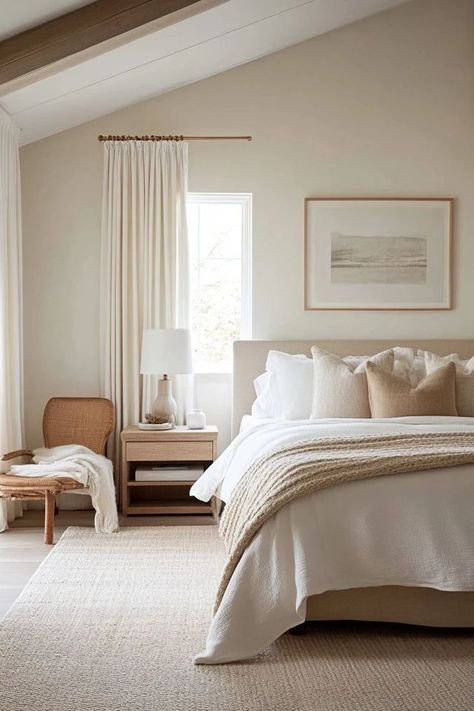 "Add a touch of Nordic simplicity to your bedroom with Minimalist Scandinavian Decor! 🛏️🍃 A great way to make your space feel light, airy, and inviting. 🌿✨ #ScandiLiving #MinimalistStyle #BedroomIdeas" Nordic Bedroom Scandinavian, Scandinavian Bedroom Nordic, Minimalist Scandinavian Bedroom, Bedroom Scandinavian Style, Bedroom Nordic, Nordic Bedroom, Scandinavian Bedroom, Scandinavian Decor, Scandinavian Home