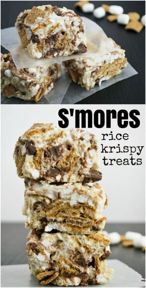 Delicious Rice, Krispie Treats Recipe, Krispy Treats, Cereal Treats, Treats Recipes, Rice Krispy, Summer Dessert Recipes, Rice Crispy Treats, Summer Snacks