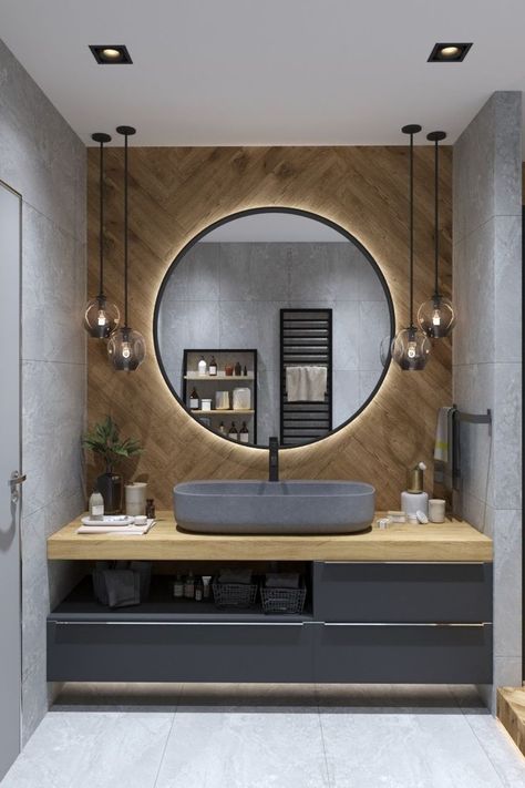 Toilet And Bathroom Design, Washbasin Design, Interior Design Bathroom, Best Bathroom Designs, Bathroom Inspiration Modern, Bathroom Redesign, Bathroom Design Decor, Toilet Design, Sink Design