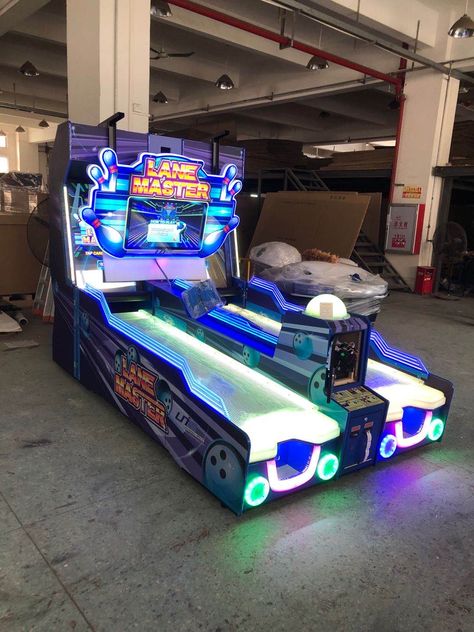 Arcade Business Ideas, Dispensary Ideas, Indoor Bowling, Sprout House, Goku Birthday, Car Racing Game, Claw Crane, Trust Fall, Crane Game