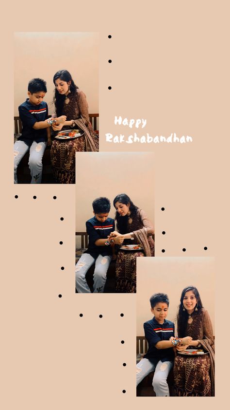 Rakhi Templates For Instagram, Happy Rakshabandhan Photo Frame, Rakhi Photo Frame, Raksha Bandhan Pic Ideas, Suit For Raksha Bandhan, Raksha Bandhan Instagram Story Ideas, Raksha Bandhan Photos Ideas, Rakhi Poses With Brother, Rakhi Post Ideas For Instagram