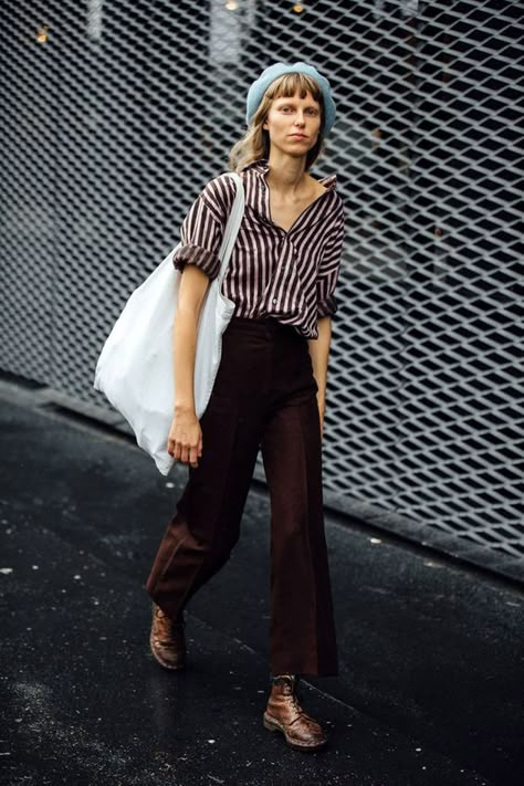 Rok Midi, Sandal Tali, Dark Academia Fashion, Academia Fashion, Looks Street Style, Mode Inspo, Moda Vintage, 가을 패션, Mode Vintage