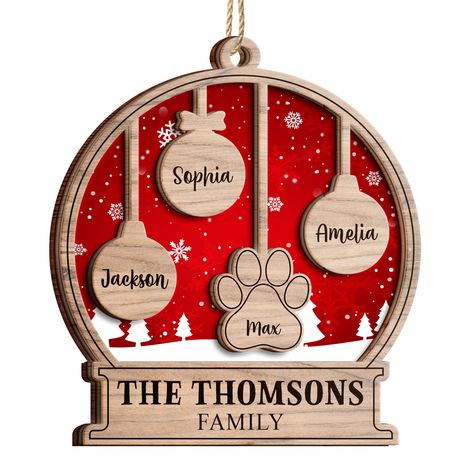 Personalized christmas ornaments diy