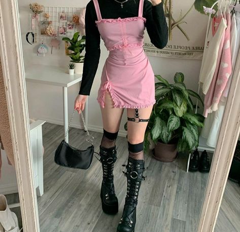 Pastel Goth Outfits, Pastel Goth Fashion, Kawaii Fashion Outfits, Swaggy Outfits, Goth Outfits, Alternative Outfits, Really Cute Outfits, Edgy Outfits, Kawaii Fashion