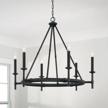 Black Iron Chandelier, Modern Black Chandeliers, Black Crystal Chandelier, Ring Frame, Mobile Chandelier, Track Lighting Pendants, Chandelier Black, Outdoor Chandeliers, Art Glass Lamp