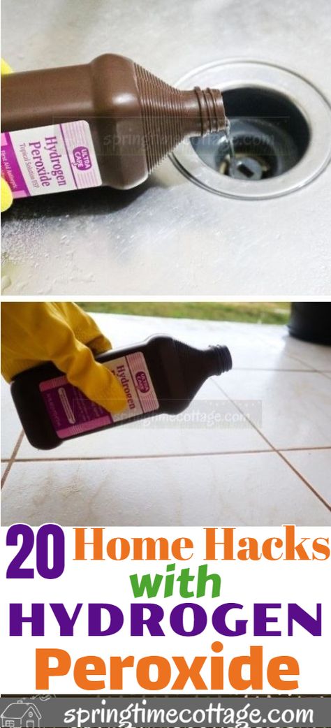 Cleaning With Hydrogen Peroxide, Peroxide Uses, Hydrogen Peroxide Uses, Deep Cleaning Hacks, Easy Cleaning Hacks, Diy Cleaning Solution, Homemade Cleaning Solutions, Diy Cleaning Hacks, Diy Home Cleaning