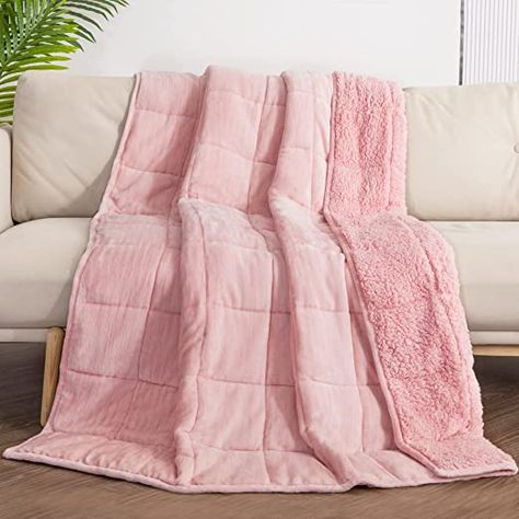 Heavy Blanket, Weighted Blankets, Cooling Blanket, Weighted Blanket, Blanket Throw, Warm Blankets, Deep Sleep, Bed Blanket, Sherpa Fleece