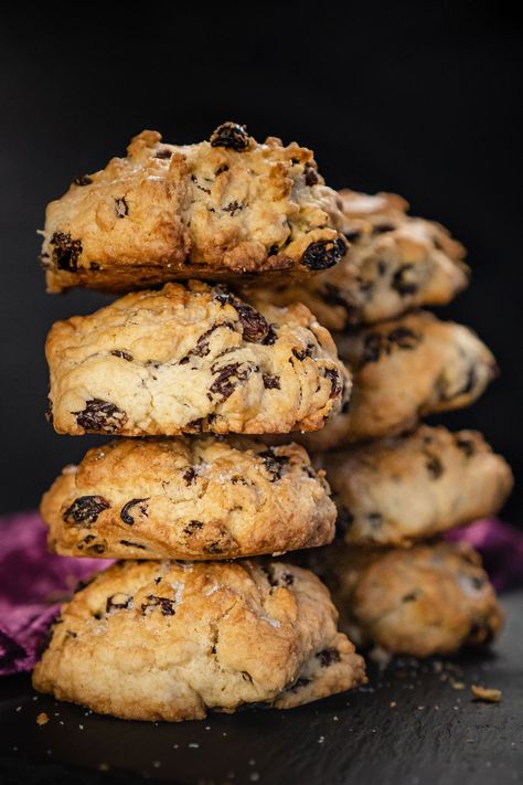 Rock Buns Recipe Easy, Cookie Dough No Flour, Edible Cookie Dough No Flour, Edible Cookie Dough For Two, Cookie Dough For Two, English Cake Recipe, Rock Cakes Recipe, Cookie Dough Healthy, Cornish Recipes