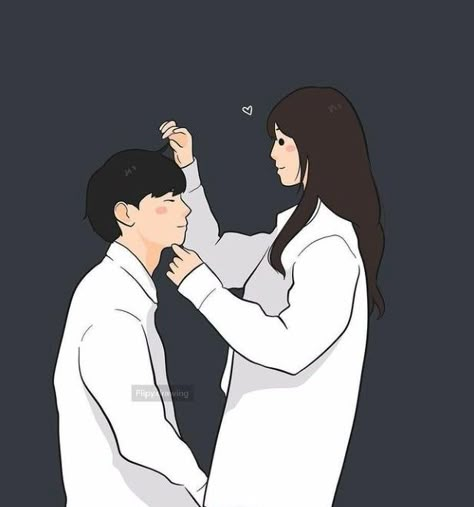 Doctor Couple Illustration, Medical Couple Doctors, Couple Doctor Wallpaper, Nurse And Doctor Couple, Medical Couple, Couple Dp Cute, Doctor Couple, Doctor Wallpaper, Doctor Cartoon