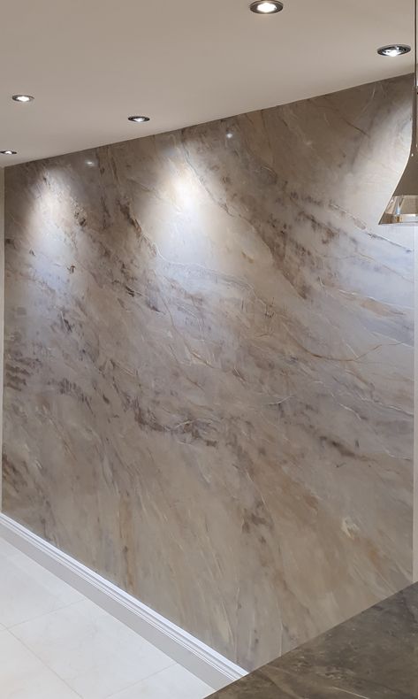 Veneziano Wall, Stucco Veneziano Modern, Travertino Wall, Stucco Interior Walls Ideas, Venician Plaster, Stucco Interior Walls, Interior Wall Paper, Stucco Wall, Venetian Plaster Walls