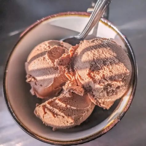 Easy Nutella Mocha Ice Cream For The Ninja Creami  - A Cents For Cookery Mocha Ice Cream Recipe, Mocha Ice Cream, Nutella Ice Cream, Healthy Nutella, Gluten Free Coffee, Waffle Bowl, Creami Recipes, Ice Cream Containers, Homemade Nutella