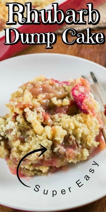 Desserts Using Frozen Rhubarb, Rhubarb Upside Down Cake Easy, How To Use Frozen Rhubarb, How To Freeze Fresh Rhubarb, Rhubarb Cake Recipes Easy, Easy Rhubarb Cake, Recipes Using Rhubarb, Rhubarb Easy Recipes, Rhubarb Salad Recipes