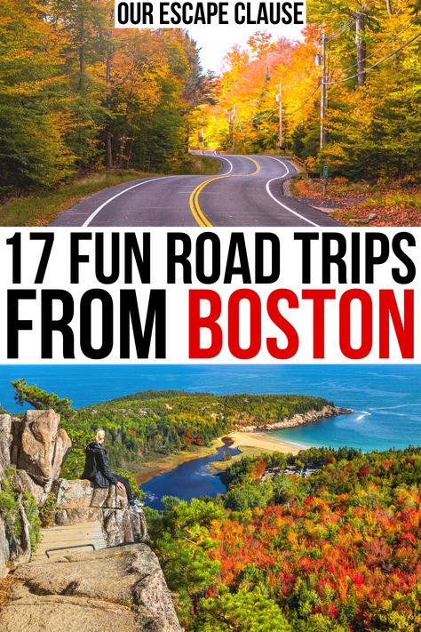 Road Trip From Boston To Vermont, Boston To Vermont Road Trip, Boston To Montreal Road Trip, Northeast Usa Travel, Boston Fall Travel, Northeast Vacation Ideas, Northeast Road Trip, Boston Road Trip, Road Trip From Boston