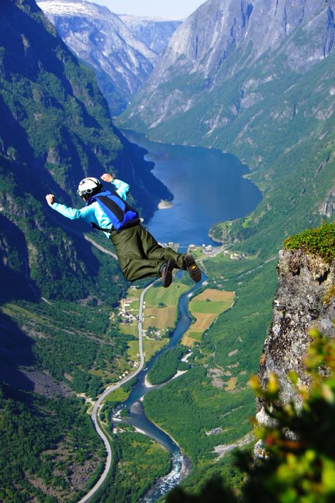 Airborne by KageNoMai Extreme Photography, Base Jump, Sky Diving, Extreme Adventure, Air Sports, Hang Gliding, Base Jumping, Point Break, Adrenaline Rush