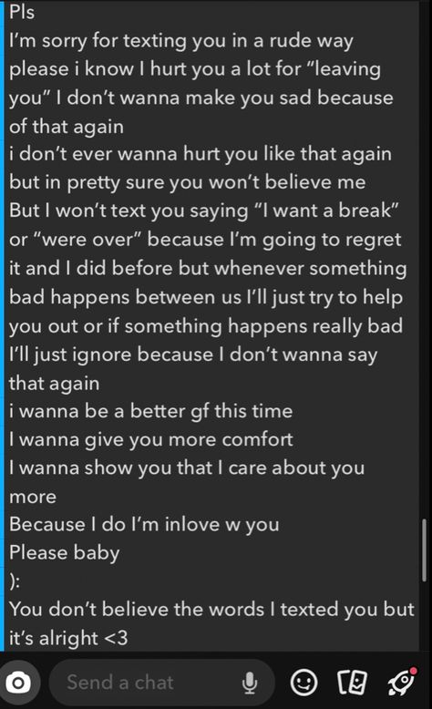 I Cant Lose You, Text Me Back, Never Leave Me, Dont Leave Me, Dont Leave, Never Leave You, Something Bad, Leave Me Alone, Text You