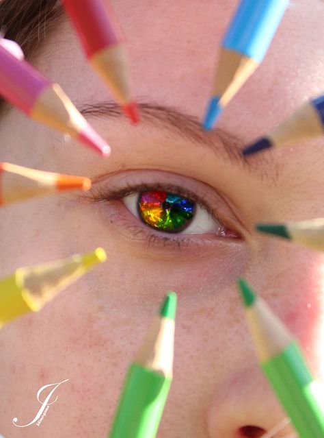 Color Wheel Eye - CVHS Photography Colour Wheel Photography, Eye Color Wheel, Eye Makeup Color Wheel, Color Theory In Photography, Triadic Color Scheme Photography, Color Spectrum Wheel, Color Wheel Design, Manual Photography, Parts Of The Eye