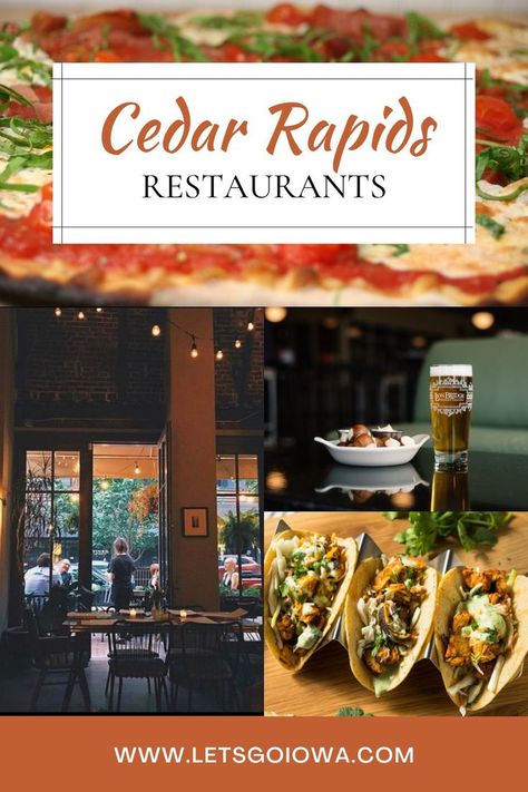 Cedar Rapids Iowa Things To Do In, Pizza Tacos, Iowa Travel, Porterhouse Steak, Family Vacation Planning, Cedar Rapids Iowa, Quick Lunch, Travel Plan, Cedar Rapids