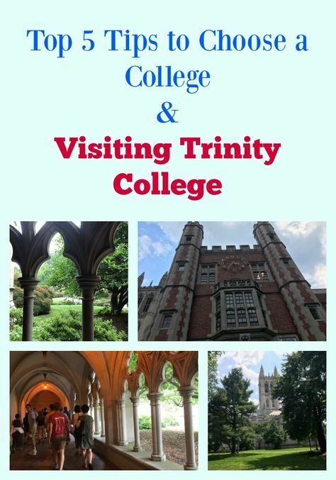 Top 5 Tips to Choose a College & Visiting Trinity College in Connecticut     #collegevisit #highschool #TrinityCollege Advice For High School, College Visits, College Visit, Liberal Arts College, College Advice, Trinity College, Liberal Arts, School Students, High School Students