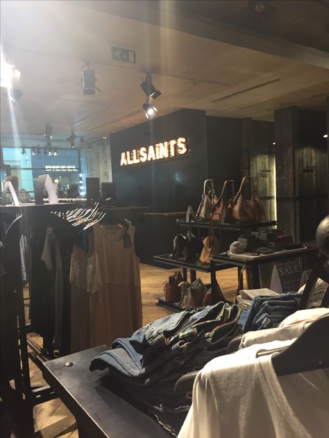 AllSaints main bullring store All Saints Aesthetic, Allsaints Aesthetic, Saints Aesthetic, 2000s Jeans, Rich Girl, All Saints, Quick Saves