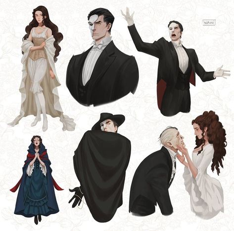 Phantom Of The Opera Reference, Phantom Of The Opera And Christine, Erik Christine Fanart, Nipuni Phantom Of The Opera, Erik X Christine Fanart, The Phantom Of The Opera Fanart Erik, Christine X Erik Fanart, Phantom X Christine, Phantom Of The Opera Tumblr