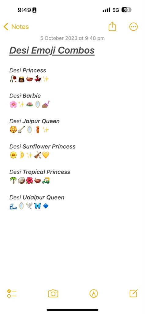 Desi emoji combos Desi Aesthetic Emojis Combinations, Aesthetic Desi Usernames, Desi Aesthetic Emoji Captions, Eid Emoji Combos, Desi Emojis Combo, Aesthetic Desi Emoji Combo, Desi Emoji Captions, Indian Emoji Combo, Desi Insta Bio Ideas