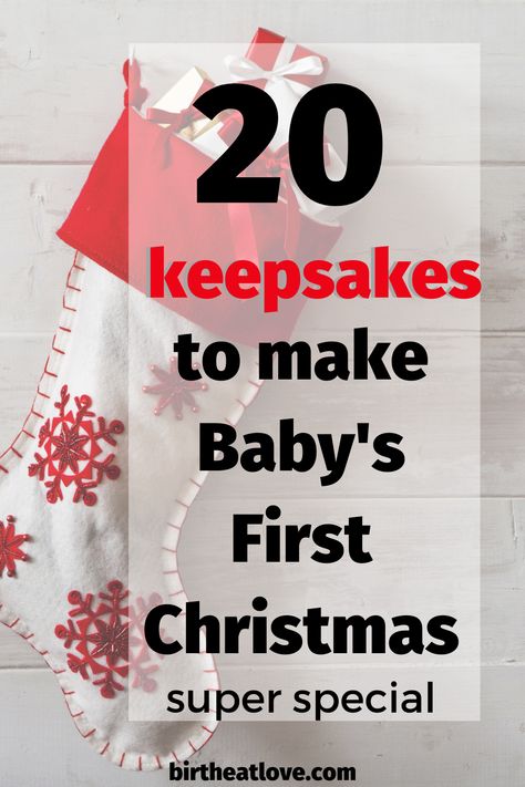 Baby's first Christmas keepsakes you need to get! Special gift ideas for First Christmas with baby like stockings, ornaments, and memorable Christmas gifts. Infant Christmas Presents For Parents, Baby’s First Christmas Craft Gifts, Baby First Christmas Gifts For Family, Baby’s First Christmas Keepsake Diy, Baby Homemade Christmas Gifts, Baby's First Christmas Ideas, Baby’s First Christmas Keepsakes, Baby 1st Christmas Crafts, Baby Made Christmas Gifts