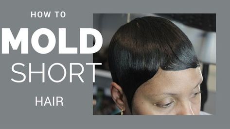 Short hair: how to mold | black women hair styles | classes for hair sty... Black Women Hair Styles, Pixie Black Women, Women Hair Styles, Short Hair Pixie, Black Women Hair, Hair Pixie, Athletic Hairstyles, Cute Cuts, Science Fiction Tv