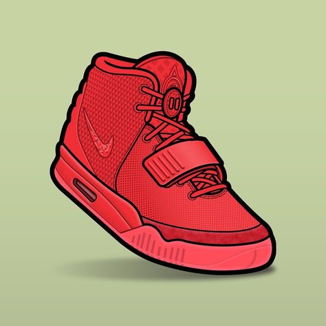 SLOFAR on Instagram: “Air Yeezy 2 Red October #yeezy #airyeezy #yeezyredoctober #sneakerart #sneakerartist #sneakerartwork #sneakervector #redoctober…” Jordan Shoe Wallpapers, Sneaker Drawing, Shoe Wallpapers, Jordan Shoes Wallpaper, Air Yeezy 2, Yeezy 2, Sneakers Drawing, Sneakers Wallpaper, Air Yeezy