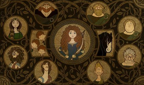 tapestry Brave Tapestry, Merida Birthday Party Ideas, Merida Birthday Party, Brave Birthday Party, Brave Characters, Brave Wallpaper, Brave Movie, Brave 2012, Braves Party