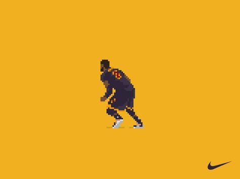 Kyrie Irving - "The Shot" designed by Pixel Hall of Fame. Connect with them on Dribbble; the global community for designers and creative professionals. Photoshop Gif, Irving Wallpapers, Basketball Drawings, Game Over, Free Basketball, Gif Illustration, Nba Basketball Art, Basketball Players Nba, Bola Basket