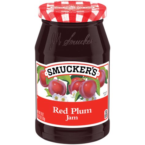 Apple Butter | Smucker's® Smuckers Jam, 2000 Calories A Day, Bread Spread, Plum Jam, Blackberry Jam, Red Plum, Breakfast Toast, 2000 Calories, Holiday Recipes Christmas