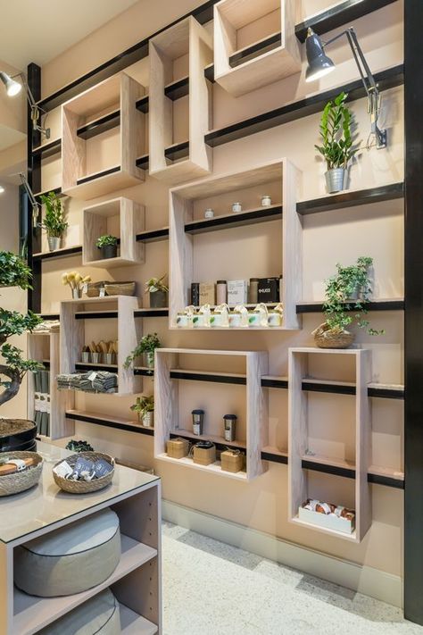 Meditation Studio, Pharmacy Design, Salon Interior Design, Decoration Kitchen, Retail Store Design, Cafe Interior Design, Retail Interior, Store Design Interior, Studio Apartment Decorating