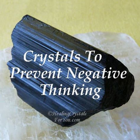 Crystals To Prevent Negative Thinking Crystals For Negative Thoughts, Healing Crystals For You, Release Negativity, Stop Complaining, Removing Negative Energy, Orange Calcite, Witchy Stuff, Smoky Quartz Crystal, Power Crystals