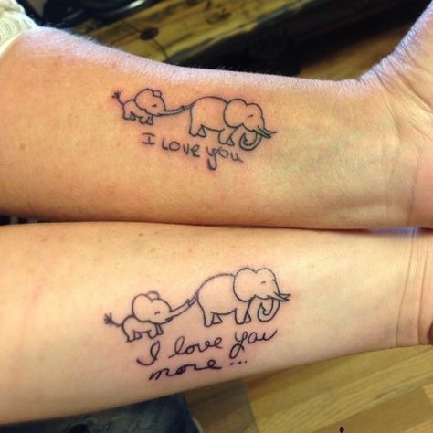 Mother Daughter Tat, Mother Son Tattoos, Mom Daughter Tattoos, Daughter Tattoo, Mother Tattoos, Tattoo For Son, Disney Tattoo, Geniale Tattoos, Daughter Tattoos