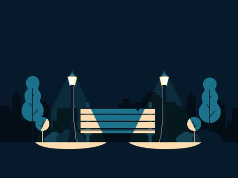 Night lamp day 3 4x Illustration Simple, City Vector, Night Landscape, Simple Illustration, Fantasy Art Landscapes, Night Lamp, Flat Illustration, Night Lamps, Motion Graphics