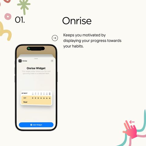 Transform your home screen into a productivity powerhouse with these five apps that have some of the coolest widgets! ✨ From habit tracking with Onrise to staying motivated with Flow’s Pomodoro timer and daily quotes, these widgets are more than just eye candy—they’re your secret weapon for staying on top of your goals. 📚 Add Pinterest to keep your favorite inspirations at your fingertips, Bear for quick access to your most important notes, and Apple Books to jump back into your reading journ... Habit Tracking App, Habit App, Aesthetic Games, Pomodoro Timer, Ipad Essentials, App Ideas, Ios Layout, High School Survival, Staying Motivated