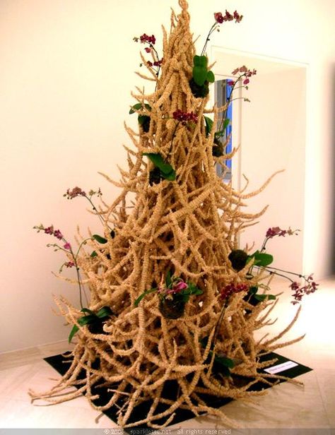 Weird Christmas Trees, Unique Christmas Trees Themes, Unusual Christmas Trees, Ugly Christmas Tree, Christmas Tree Pictures, How To Make Christmas Tree, Alternative Christmas, Alternative Christmas Tree, Unique Christmas Trees