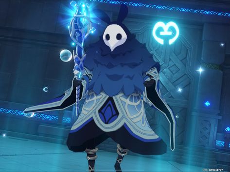 Abyss Mages Genshin Impact, Hydro Abyss Mage, Abyss Mage Cosplay, Mage Cosplay, Abyss Mage, Genshin Impact, Fictional Characters, Art