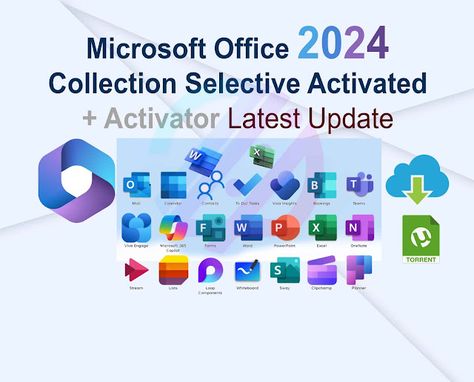 Microsoft Office 2024 v2409 Build 18005.20000 Preview LTSC AIO + Activator Data Analysis Tools, Internet Network, Office Professional, Data Loss, Windows Server, Microsoft Office, How To Run Faster, Graphic Image, User Interface