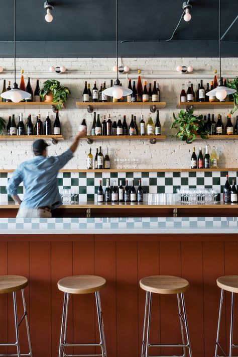 Natural Wine Bar, Wine Bar Design, Cafe Bar Interior, Wine Bar Restaurant, Coffee/wine Bar, South Boston, Bar Interior Design, Grey Hall, Tapas Bar